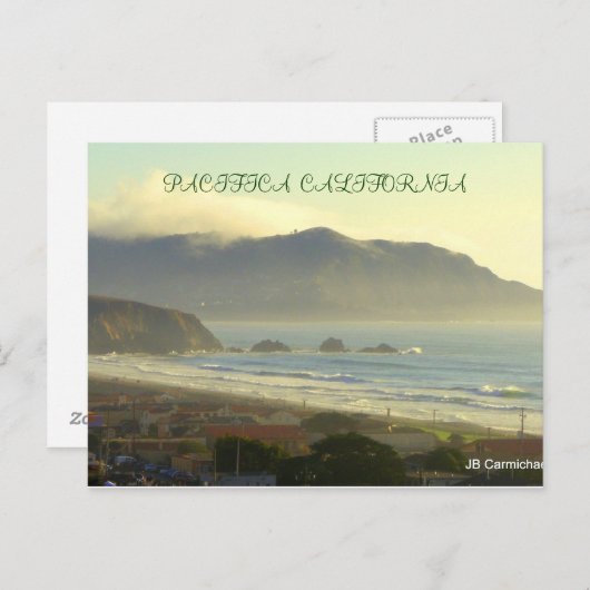 Pacifica uit de lucht briefkaart (Voorkant / Achterkant)