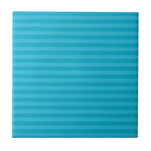 pacificblauw en vlindertjesblauwe strepen tegeltje