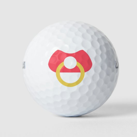 pacifier-2 golfballen (Voorkant)