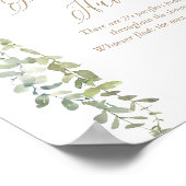 Pacifier Hunt White Balloon Boy Baby shower Poster (Hoek)