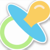 pacifier sticker (Voorkant)