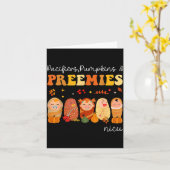 Pacifiers Pumpkins &amp; Preemies Neonatal Nicu Nu Kaart (Gele Bloem)