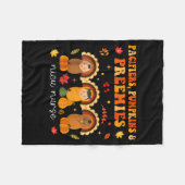 Pacifiers Pumpkins Preemies Nicu Nurse Gift Fleece Deken (Voorkant (Horizontaal))