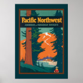 Pacifisch noordwestelijke Poster (Voorkant)