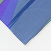 Pacifische bries fleece deken (Hoek)