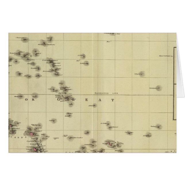 Pacifische eilanden (Voorkant Horizontaal)