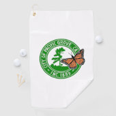 Pacifische grove (Californië) zeehond Golfhanddoek (Insitu)