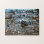 Pacifische kust legpuzzel (Horizontaal)