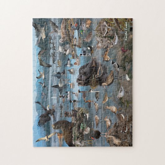 Pacifische kust legpuzzel (Verticaal)