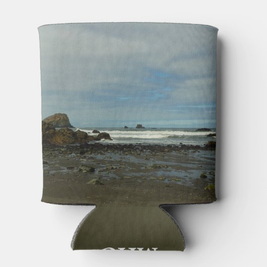 Pacifische kustlijn in het nationaal park Redwood Blikjeskoeler (Achterkant)