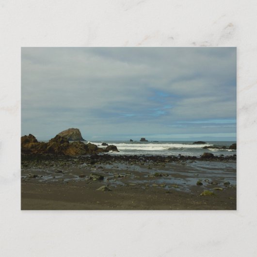 Pacifische kustlijn in het nationaal park Redwood Briefkaart (Voorkant)