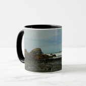 Pacifische kustlijn in het nationaal park Redwood Mok (Voorkant links)