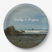 Pacifische kustlijn in het nationaal park Redwood Papieren Bordje (Voorkant)