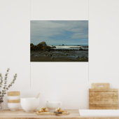 Pacifische kustlijn in het nationaal park Redwood Poster (Keuken)