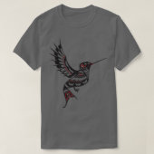 Pacifische noordwestelijke Hummingbird (inheemse A T-shirt (Design voorkant)