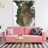 Pacifische noordwestelijke regio van de Verenigde  Canvas Afdruk (Insitu (Woonkamer))