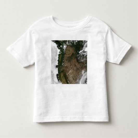 Pacifische noordwestelijke regio van de Verenigde Kinder Shirts (Voorkant)