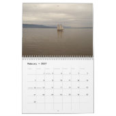 Pacifische noordwestelijke zeilboten kalender (Feb 2027)