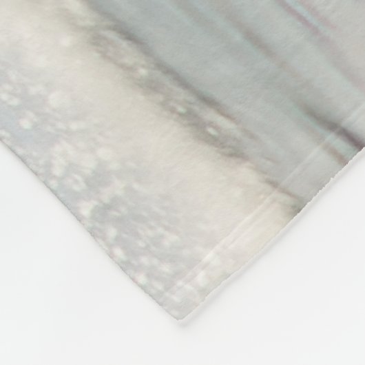 Pacifische oceaanblauw, vloekdeken fleece deken (Hoek)