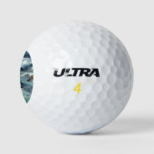 Pacifische oceaangolven golfballen (Logo)
