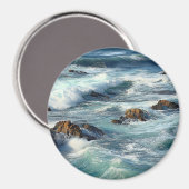 Pacifische oceaangolven magneet (Voorkant / Achterkant)