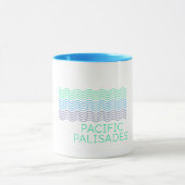 pacifische palissadegolf mok (Midden)