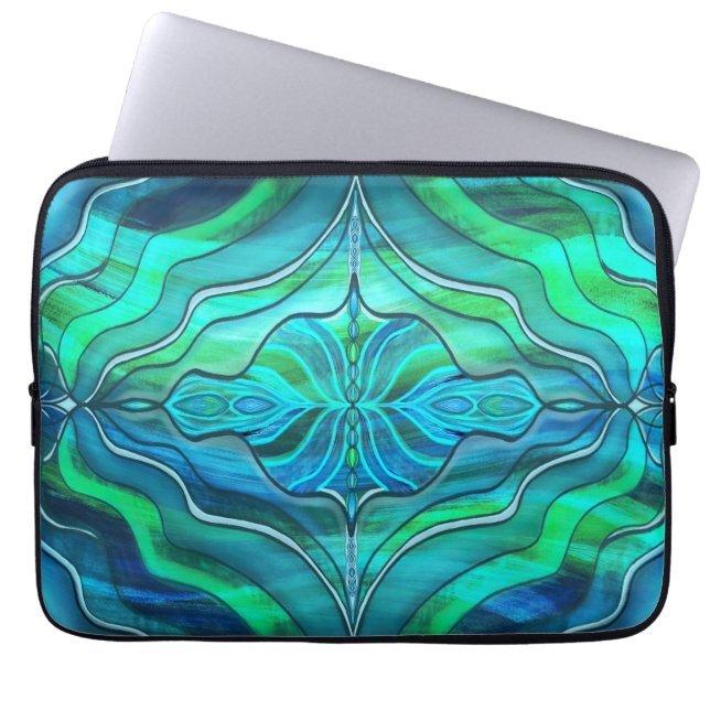 Pacifische Portaal  Laptop Sleeve (Voorkant)
