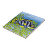 Pacifische riffen Oriental Sweetlips Tegeltje (Zijkant)