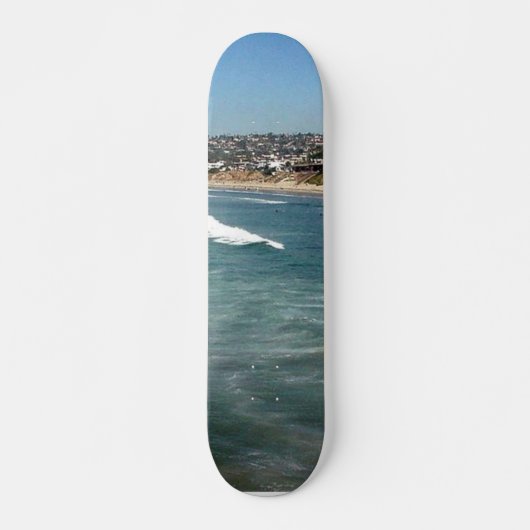 Pacifische stranden Golven Surfers Sand San Diego  Skateboard (Voorkant)