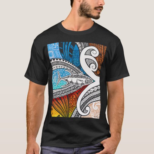 PACIFISCHE TONIJN T-SHIRT (Voorkant)