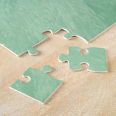 Pacifische woestijneiland met palmbomen in lagune legpuzzel (Zijkant)