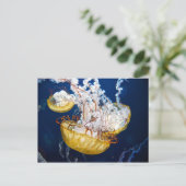 Pacifische Zeeen brandnetel (Chrysaora fuscescens) Briefkaart (Staand voorkant)