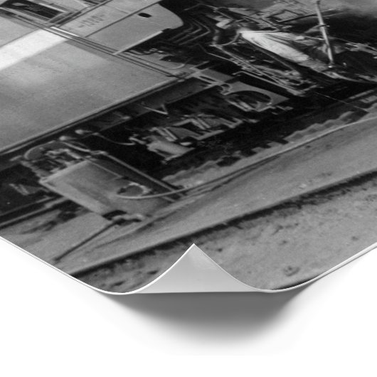 Pacifische zuidweg PS-4 #1380 Poster (Hoek)