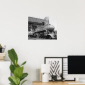 Pacifische zuidweg PS-4 #1380 Poster (Thuiskantoor)