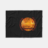 Pacing Is Progress Self-care - Nature Walk Gift  Fleece Deken (Voorkant (Horizontaal))