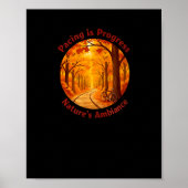 Pacing Is Progress Self-care - Nature Walk Gift  Poster (Voorkant)