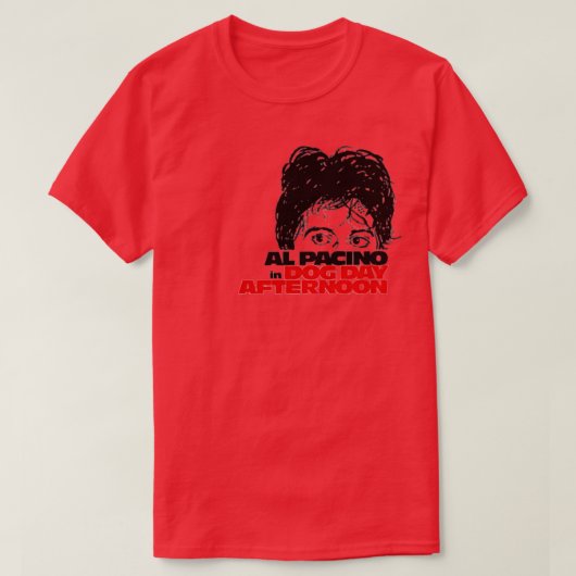 Pacino Dog Day middag T-shirt (Design voorkant)