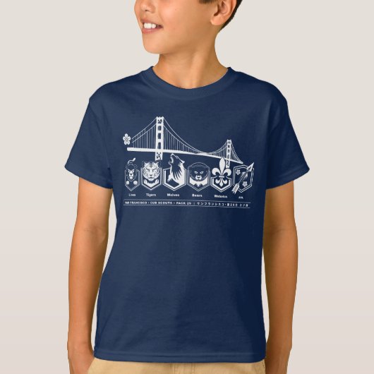 Pack 29 - GG Bridge - Kinder Short T-shirt (Voorkant)