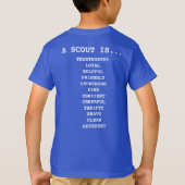 Pack 363 het T-shirt van de Scoutwet (Achterkant)
