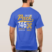 Pack 746 Pocket Logo en Classic Back - Alle stijle T-shirt (Achterkant)