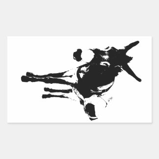 Pack Burro Rechthoekige Sticker