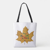 Pack Joy, Unpack Happiness Tote Bag (Achterkant)