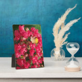 Pack met Easel The Red Crepe Myrtle Bloom Fotoplaat (Zijkant)