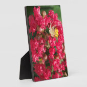 Pack met Easel The Red Crepe Myrtle Bloom Fotoplaat (Zijkant)