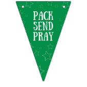 Pack Verstuur Pray Bunting Banner (Derde vlag)
