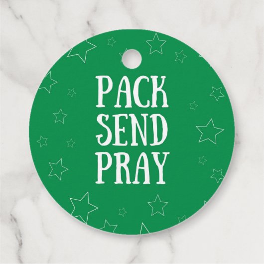 Pack Verstuur Pray Labels (Achterkant)