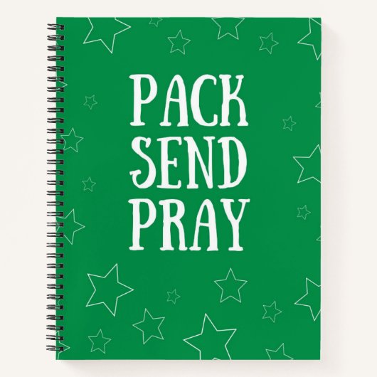 Pack Verstuur Pray Notitieboek (Voorkant)