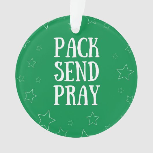 Pack Verstuur Pray Ornament (voorkant)