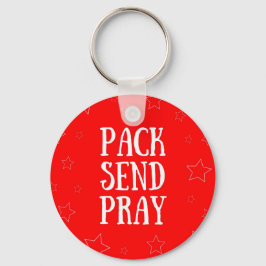 Pack Verstuur Pray Red Sleutelhanger