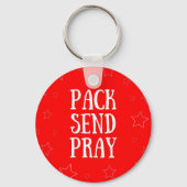 Pack Verstuur Pray Red Sleutelhanger (Achterkant)